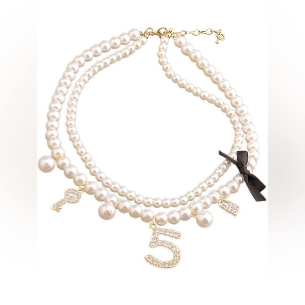 Pearl #5 Necklace - Picture 5 of 8